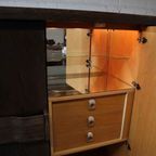 Brutalist Bar Cabinet, Belgium 1970'S thumbnail 6