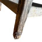 Vintage Industrieel Krukje / Bijzettafeltje / Plantentafel thumbnail 7