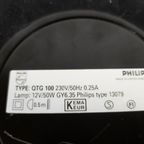 Philips Holland - Model Qtg 100 - Bureaulamp - 80'S thumbnail 8