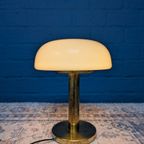 Vintage Glazen Tafellamp, Deens Design thumbnail 2