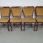 Eetkamerstoelen Koloniaal Frans Set 4 Stuks thumbnail 7