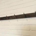 Antieke Ijzeren Frans Butcher Kapstok, 205 Cm thumbnail 11