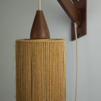 Hele Leuke Vintage Jute Design Wandlamp Boho Stijl thumbnail 4