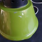 Bureaulamp - Tafellamp - Bedlamp - Groen - Jaren '60/'70 thumbnail 4