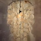 Capiz Hanglamp Vintage Design Lamp Parelmoer Opaline Schelp thumbnail 7