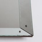 Art Deco Shadow Box Mirror With Scalloped Edges. thumbnail 8