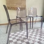 Set Van 4 Lila Plexiglazen Casprini Stoelen Model Tiffany thumbnail 11