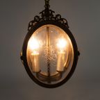 Hanglamp - Hollywood Regency Stijl - 'Cross' - Goudkleurig - Verguld - 60'S thumbnail 9