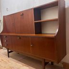 Vintage Highboard Jaren 1960S thumbnail 2