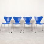 4 Butterfly Chairs By Arne Jacobsen For Fritz Hansen thumbnail 14