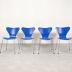 4 Butterfly Chairs By Arne Jacobsen For Fritz Hansen thumbnail 12