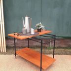 Vintage Design Trolley Pastoe Stijl Mid Century Bijzettafel thumbnail 3