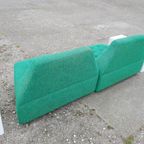Jaren '70 Fauteuils Groen Met Tafeltjes thumbnail 8