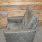 Moderne Fauteuil Licht Groen thumbnail 3