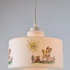 Vintage Melkglas Hanglamp Hertje ’60 Retro Mid Century Hert thumbnail 6