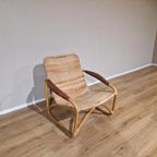 Yamakawa Rattan - Rotan Stoel - Bruin - Lounge Chair- Design thumbnail 9