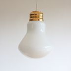 Glass Lightbulb Shaped Pendant Lamp thumbnail 18