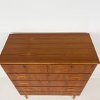 Scandinavisch Vintage Teak Fineren Ladekast Bjorli thumbnail 4