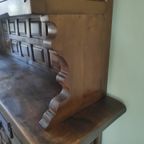 Spanish Baroque Carved Tuscan Credenza thumbnail 2