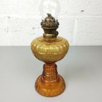 Antieke Glazen Olielamp L&B thumbnail 4