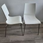 Marco Maran For Knoll – Gigi Chairs White, Set Of 8 thumbnail 10