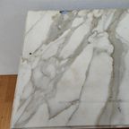Vintage Antiek Dressoir Commode Ladekast Badkamermeubel Met Marmer Blad 707 thumbnail 13