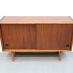 Vintage Deens Dressoir Schuifdeuren Palissander thumbnail 4