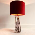 Zeldzame Kristal Lamp Max Verboeket Vintage thumbnail 9