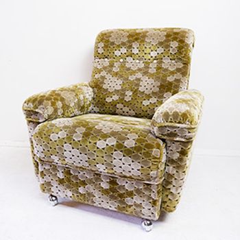 Vintage Fauteuil Op Wielen Jaren Fauteuil Vintage Reliving