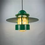 1 Of 20 Louis Poulsen Green Pendant Light Orbiter Xl By Jens Møller Jensen, 1963 thumbnail 2