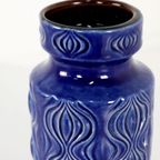 West Germany Scheurich Vaas Blauw Uienvaas '285-15' thumbnail 5