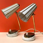Set Van 2 Vintage Tafellampen / Bureaulampen thumbnail 9