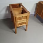 Large Oak Architect Desk / Table 1940'S thumbnail 21