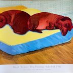 David Hockney, Dog Paintings 38 Salts Mill 1995. thumbnail 8