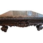 Salontafel Hout Marmer Blad thumbnail 6
