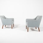 Set Of Two Danish Modern Club Chairs From Einar Larsen, 1950’S thumbnail 3