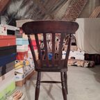 Noord Engelse Antieke Eetkamerstoelen thumbnail 3