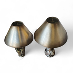 Alexander Kalifano / Modern Impressionist Art Vase Lamps / Circa 1980s thumbnail 30
