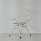Pastoe Draadstoel, Cees Braakman. Model Combex. Jaren ‘50. thumbnail 2