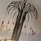 Art Deco Stijl Kroonluchter Vintage Staafjes Hanglamp Kristal thumbnail 3