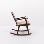 Mid-century Scandinavian Rocking Chair / Schommelstoel / Fauteuil thumbnail 6