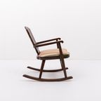 Mid-Century Scandinavian Rocking Chair / Schommelstoel / Fauteuil thumbnail 6