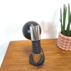 Design Lamp Hillenbrand Met Chroom En Zwarte Kap thumbnail 7
