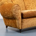 Italian Mid-Century Sofa / 3 Zitsbank / Bank From Arredementi Borsani, 1940’S thumbnail 8