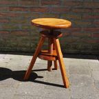 Oude Houten Draaikruk / Plantentafel thumbnail 5