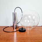 Space Age Hanglamp In Geblazen Bubbelglas, Jaren 70 thumbnail 6