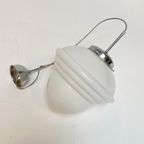 Opaalglazen Plafondlamp Met Kabel Uit De 1960’S thumbnail 11