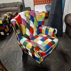 Chesterfield Lord Fauteuil – Kameleon, Leer thumbnail 5
