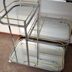 Vintage Barcart, Trolley, Serveertafel thumbnail 11