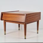 Vintage Nachtkastje Teak Lade Denemarken ’60 Mid Century thumbnail 2